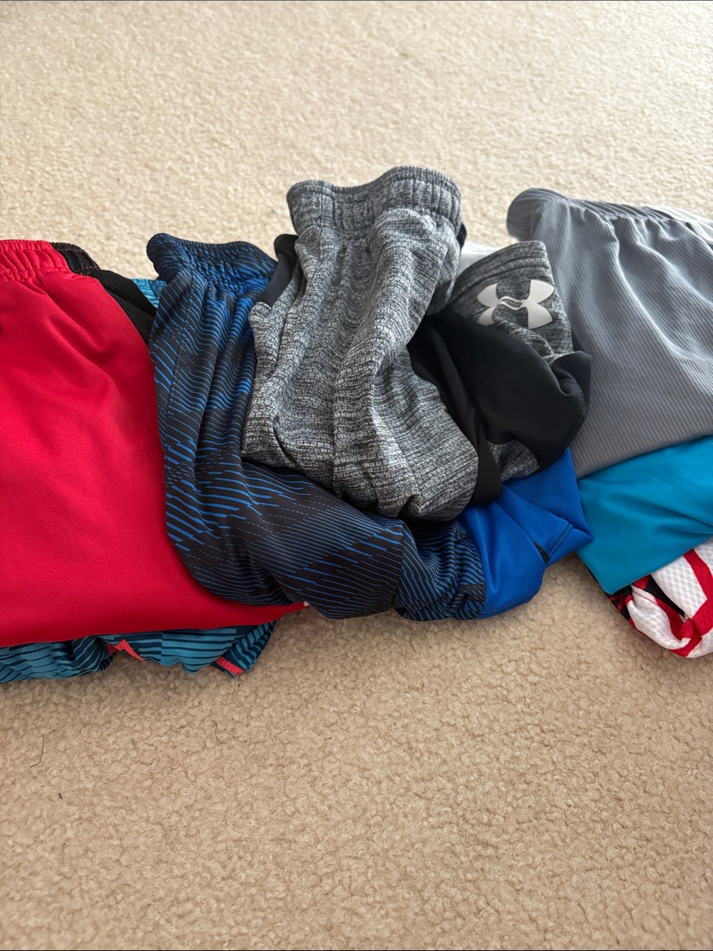 Boys Athletic Shorts Nike UA
